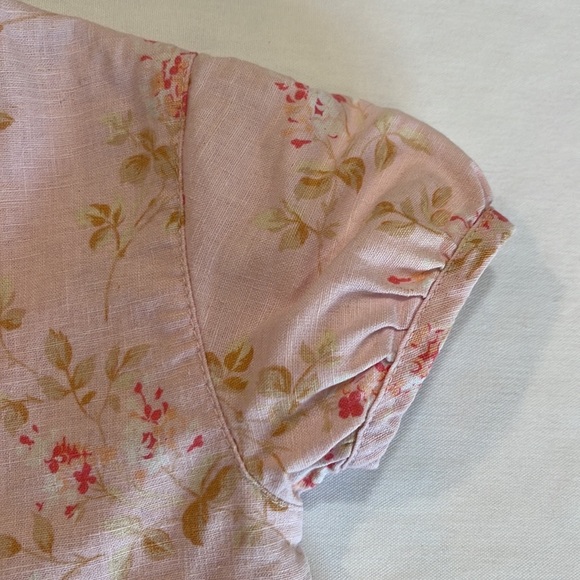 Vintage LIZ CLAIBORNE girls dress • size 3T • pink floral dress - Picture 5 of 14